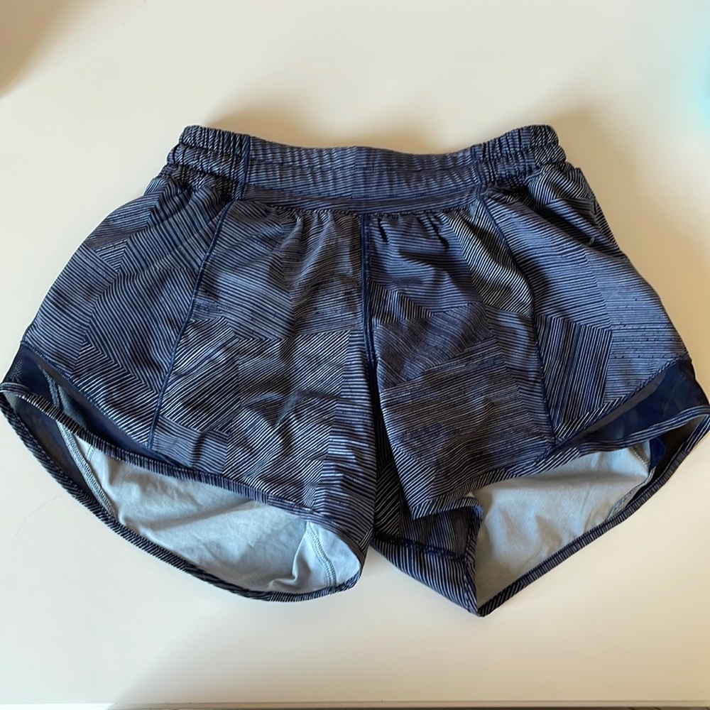 COPY - Lululemon shorts, size 4, 4” hotty hot, gently used